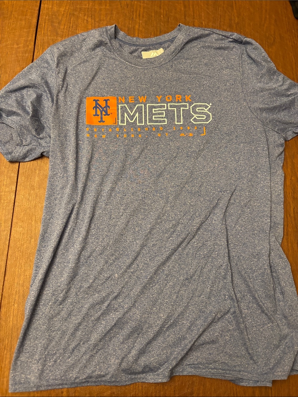 Men's Blue Graphic T-Shirt